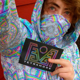 Mesmerizing DMT psychedelic hoodie crafted for bold expression