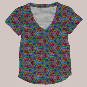 Hexafun ▽ T-shirt (Full Print)