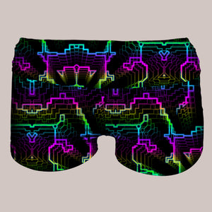 Techno Shamanic RGB ▽ Shorts (Yoga)