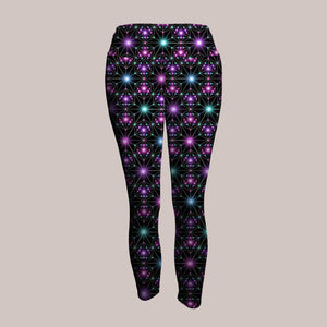 Star Map ▽ Leggings (Cropped)