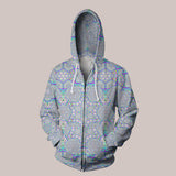 Enon kaleidoscopic DMT psychedelic hoodie with fadeproof color