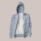 Fade-resistant fabric hoodie for vibrant, adventurous style