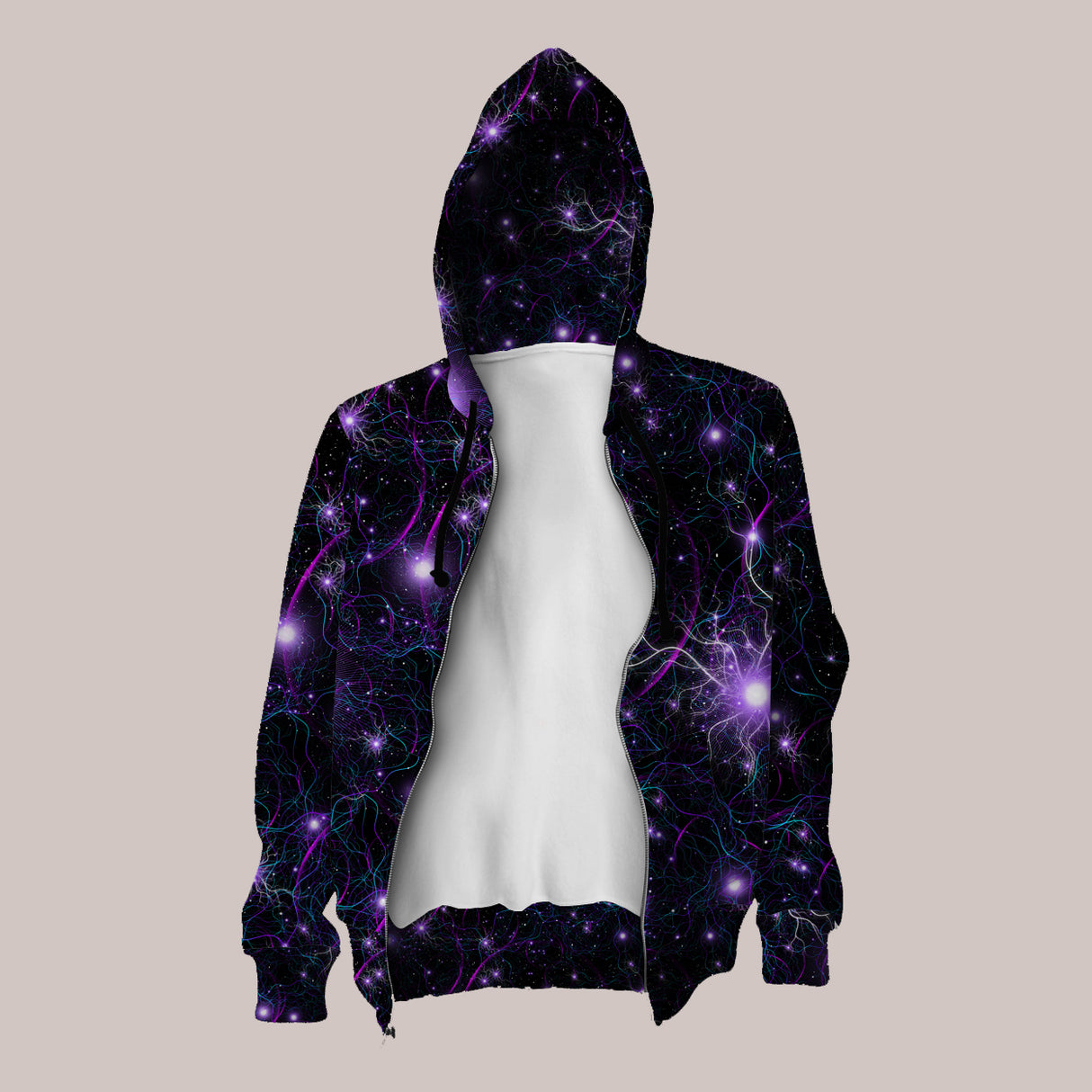 Psychedelic hoodie for stargazers and cosmic style enthusiasts
