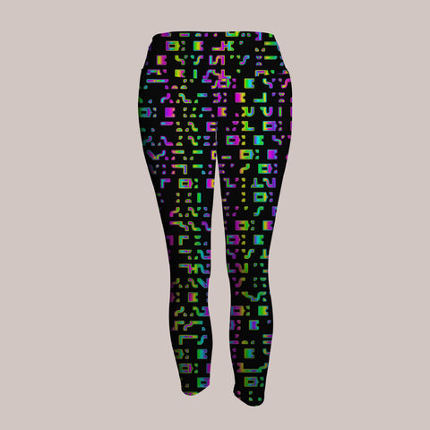 Glyphik ▽ Leggings (Cropped)