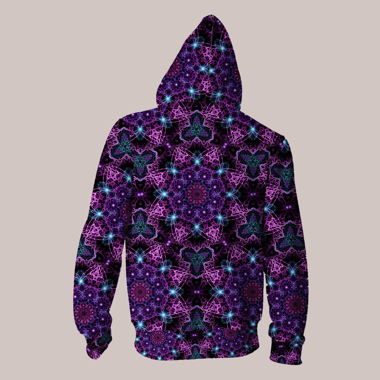 Electric cellular hoodie inspired by the building blocks of life