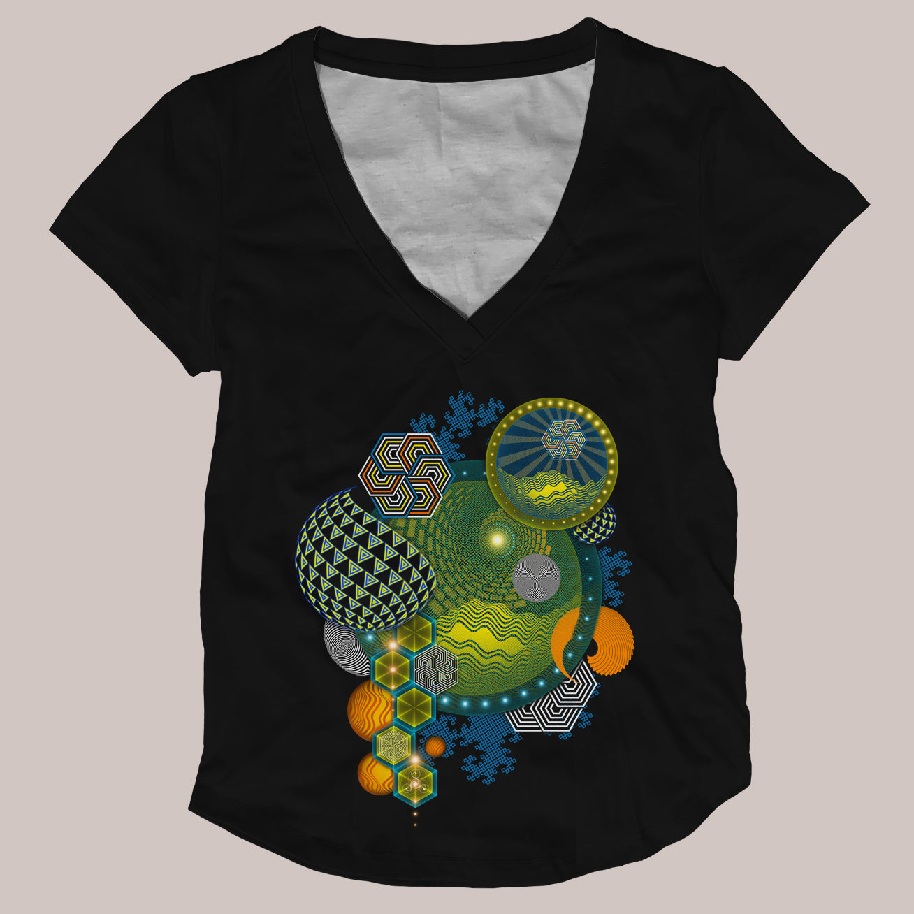 Coalescence ▽ T-shirt (Front Print)