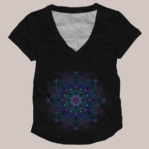 Bubble Flower ▽ T-shirt (Front Print)