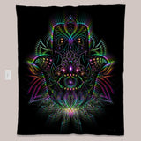 Visionary Art Tapestry (UV/RGB, Eco-Friendly, 4 options) | HAMSA