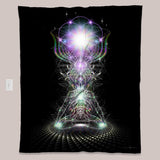 Visionary Art Tapestry (UV/RGB, Eco-Friendly, 4 options) | CROWNING GENESIS