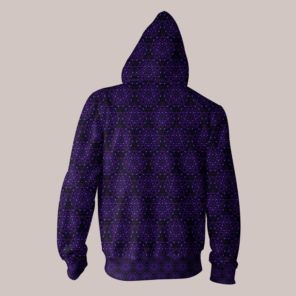 Soft, cozy fabric hoodie for lovers of mystic and magical styles