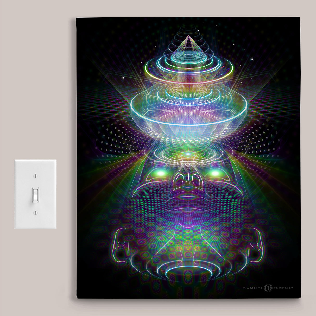 Visionary Art Print (Giclee, Archival Ink) | HOLOGRAPHIC MIND