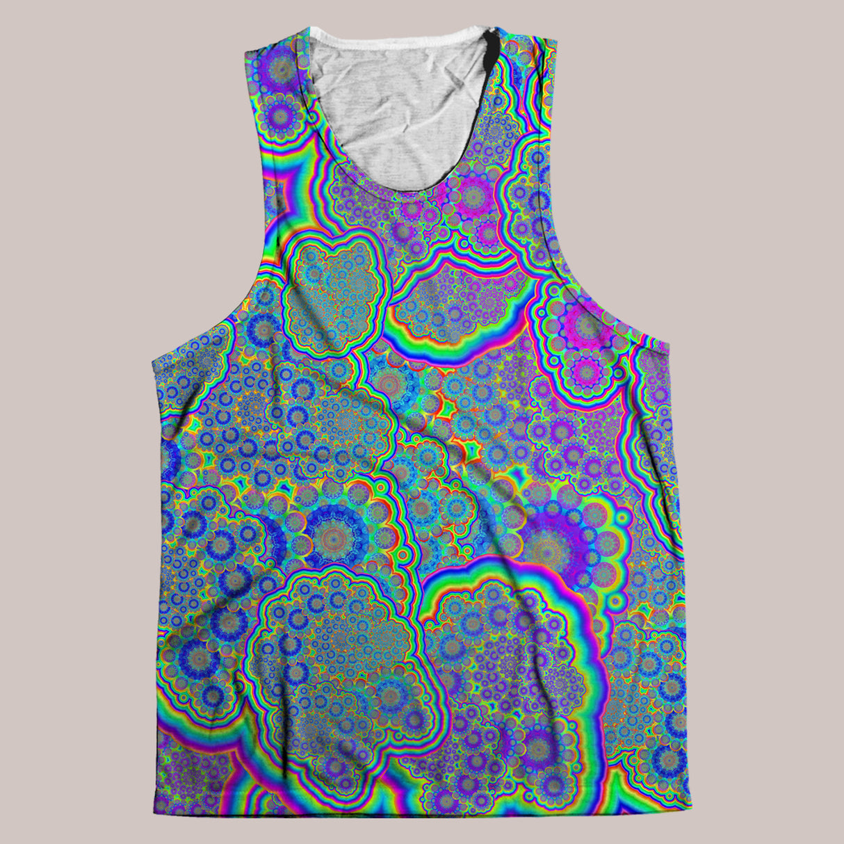 Psychedelic Tank Top (UV/RGB, Eco-Friendly) | NEUROVERSE