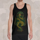 Serpent Crawl Graphic Tank Top