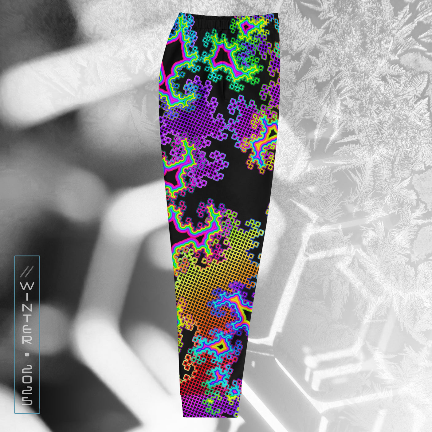 ❄️NEW! Fractal Dream Psychedelic Streetwear Joggers