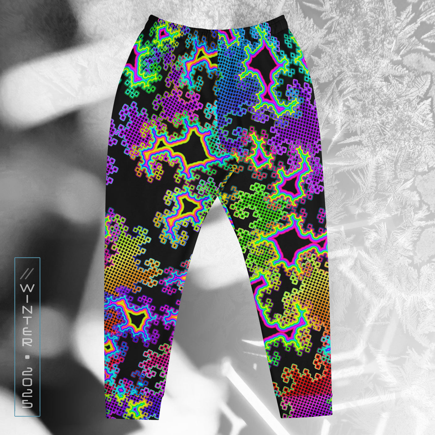 ❄️NEW! Fractal Dream Psychedelic Streetwear Joggers