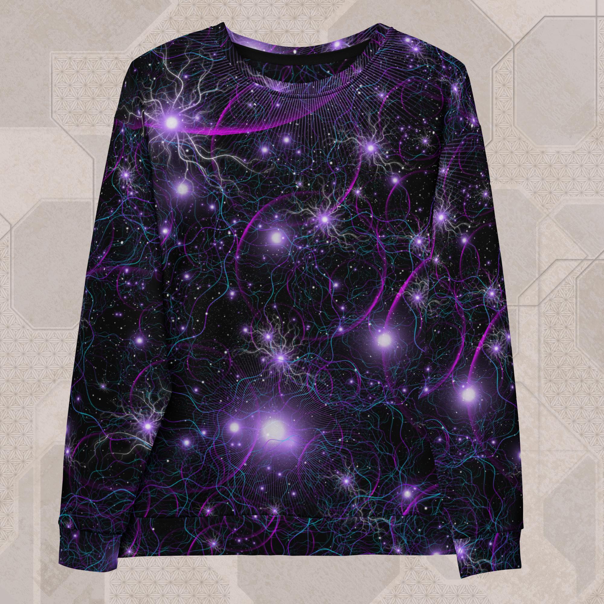 Laniakea | Trippy UV/RGB Reactive Unisex All-Over Festival Hoodie