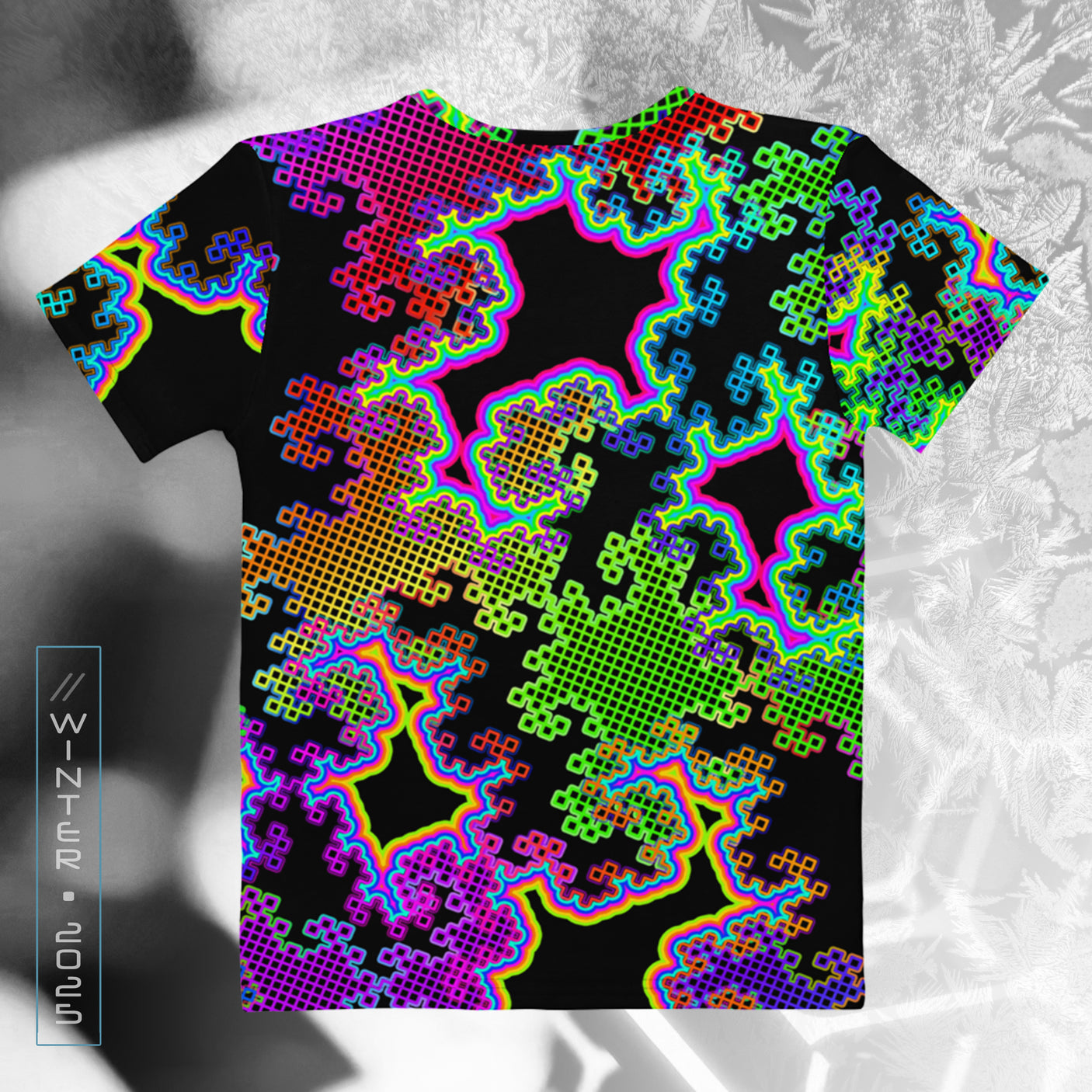 ❄️NEW! FRACTAL DREAM Psychedelic Street Style Women's T-Shirt • Design by Samuel Farrand