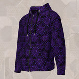 ENCHANT TRANCE Psychedelic Street Style Zip Hoodie • Design by Samuel Farrand