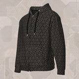 TRISKELE Psychedelic Street Style Zip Hoodie • Design by Samuel Farrand