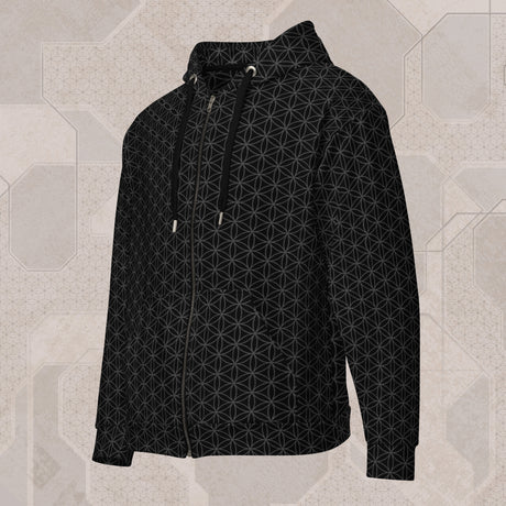 SEED Psychedelic Street Style Zip Hoodie • Design by Samuel Farrand