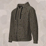 BARK Psychedelic Street Style Zip Hoodie • Design by Samuel Farrand
