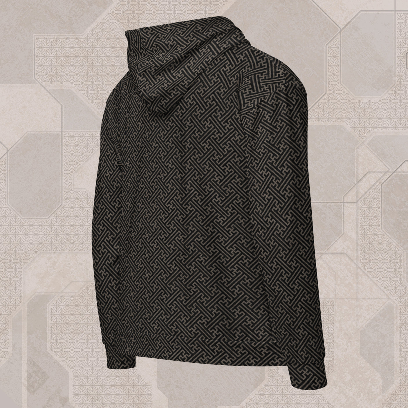 SAYAGATA Psychedelic Street Style Zip Hoodie • Design by Samuel Farrand