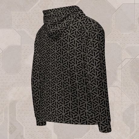SAFAVID Psychedelic Street Style Zip Hoodie • Design by Samuel Farrand