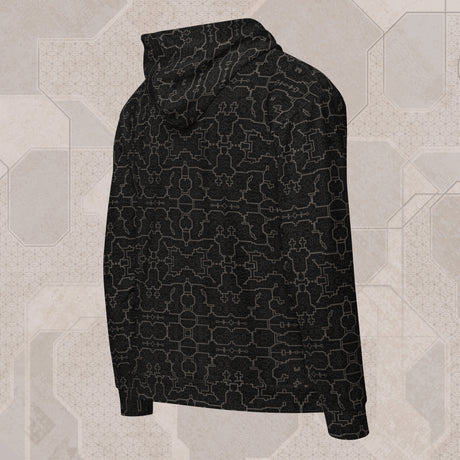KENE Psychedelic Street Style Zip Hoodie • Design by Samuel Farrand
