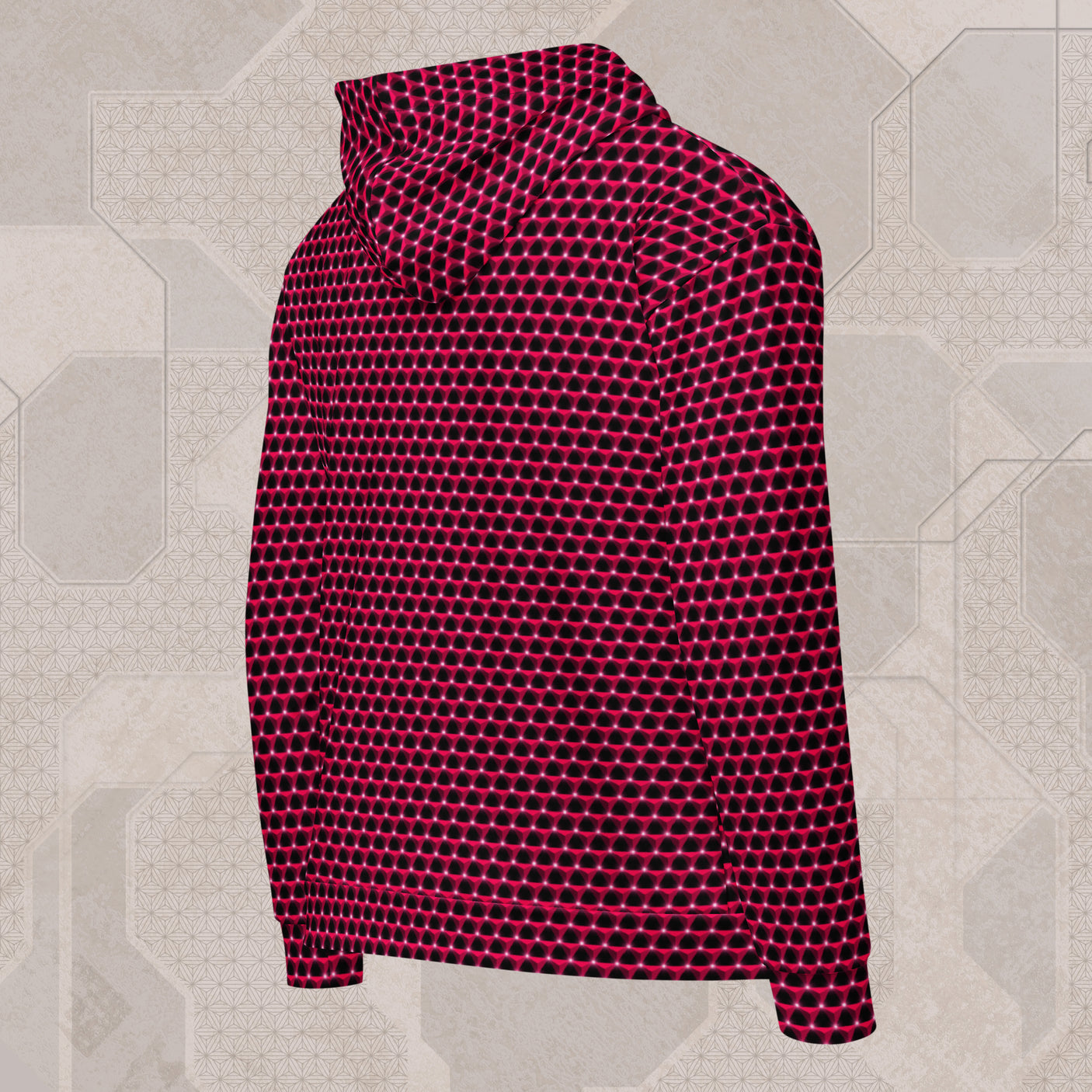 RUBY Psychedelic Street Style Zip Hoodie • Design by Samuel Farrand