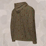 DESERT Psychedelic Street Style Zip Hoodie • Design by Samuel Farrand
