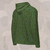JUNGLE Psychedelic Street Style Zip Hoodie • Design by Samuel Farrand