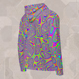 METAMORPHOSIS Psychedelic Street Style Zip Hoodie • Design by Samuel Farrand