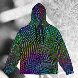 ❄️NEW! BIOLOGIC Psychedelic Street Style Zip Hoodie • Design by Samuel Farrand