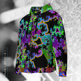 ❄️NEW! FRACTAL DREAM Psychedelic Street Style Zip Hoodie • Design by Samuel Farrand