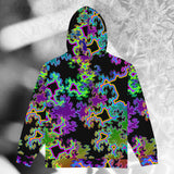 ❄️NEW! FRACTAL DREAM Psychedelic Street Style Zip Hoodie • Design by Samuel Farrand