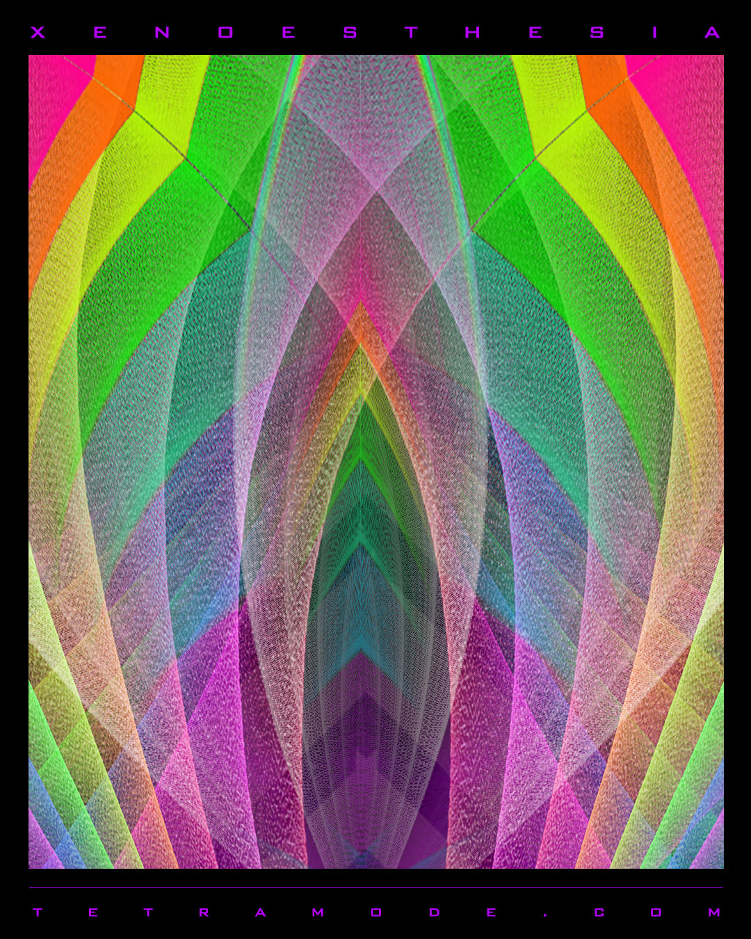 Xenoesthesia – Alien Perception Psytrance-Inspired Visionary Art