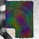❄️NEW! BIOLOGIC Psychedelic Sherpa Blanket • Design by Samuel Farrand