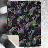 ❄️NEW! QUESTION EVERYTHING Psychedelic Sherpa Blanket • Design by Samuel Farrand