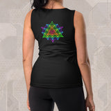 64 STAR TETRAHEDRON Graphic Tank Top