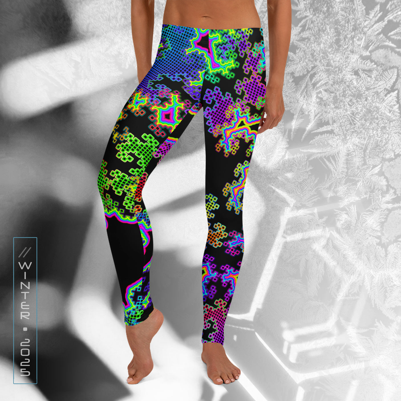 ❄️NEW! Fractal Dream Psychedelic Leggings
