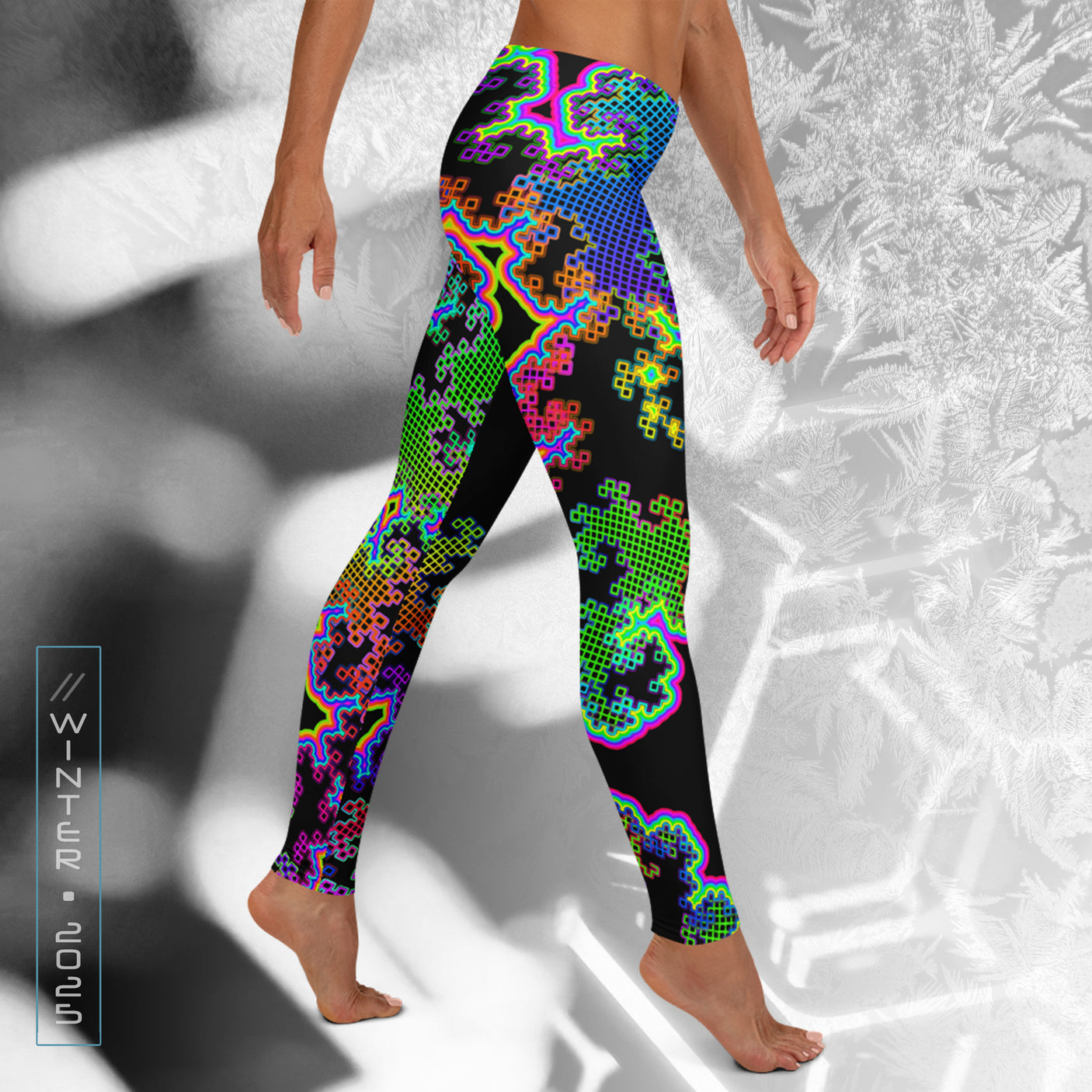 ❄️NEW! Fractal Dream Psychedelic Leggings