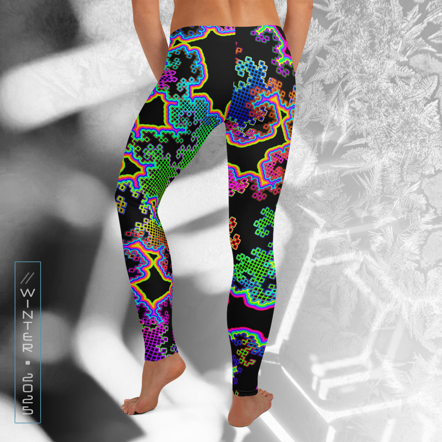❄️NEW! Fractal Dream Psychedelic Leggings