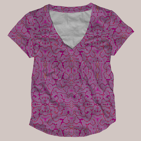 Techno Shamanic (11 Colors) ▽ T-shirt (Full Print)