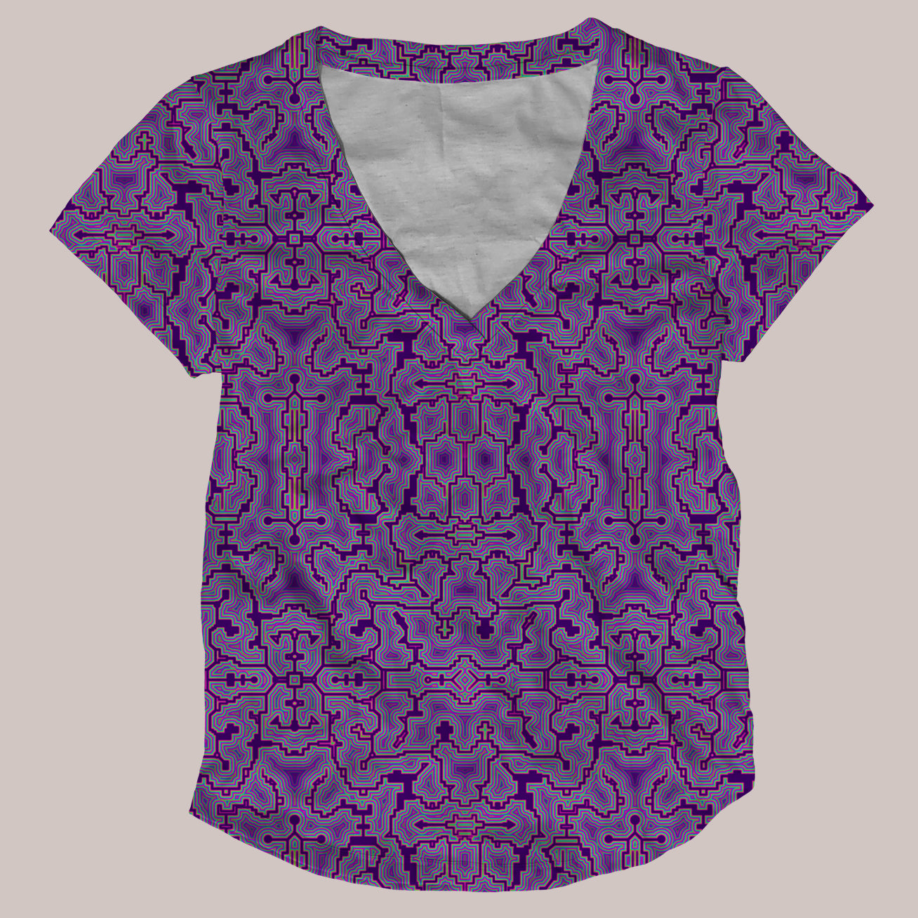 Techno Shamanic (11 Colors) ▽ T-shirt (Full Print)