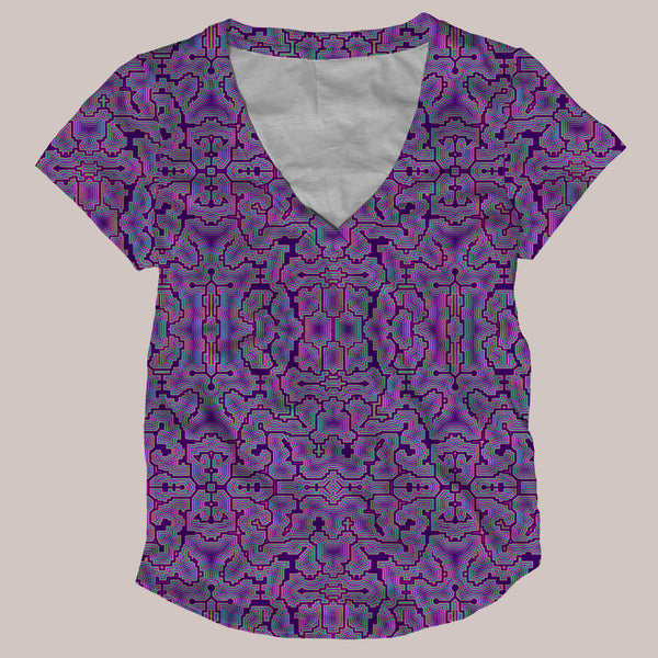 Techno Shamanic (11 Colors) ▽ T-shirt (Full Print)
