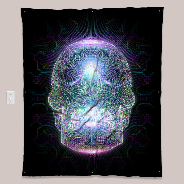 Crystal Skull ◊ Tapestry (4 Options)