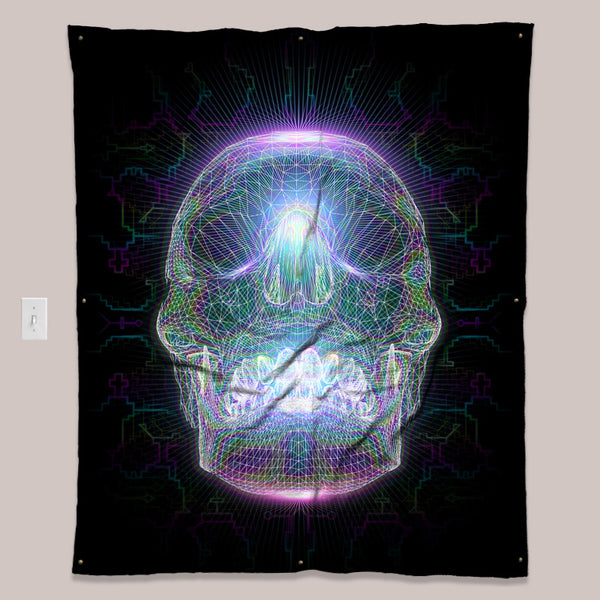 Crystal Skull ◊ Tapestry (4 Options)